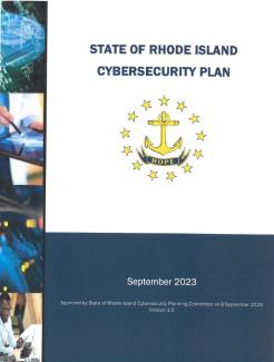 State of Rhode Island Security Plan 2023 Cover